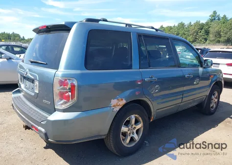 2006 Honda Pilot Ex-L из США, поврежденный, VIN 2HKYF18656H520027